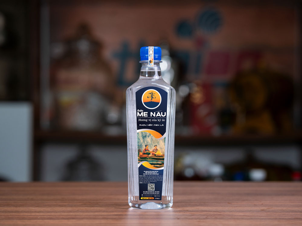 Rượu men lá 26 độ chai 500ml
